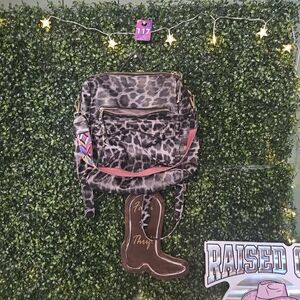 Leopard Print  Backpack